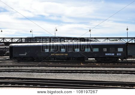 SCRANTON, PA - SEP 26: Trains at the Steamtown National Historic Site in Scranton, PA, as seen on Sep 26, 2015. The site also features several original outbuildings dated between 1899 and 1902.