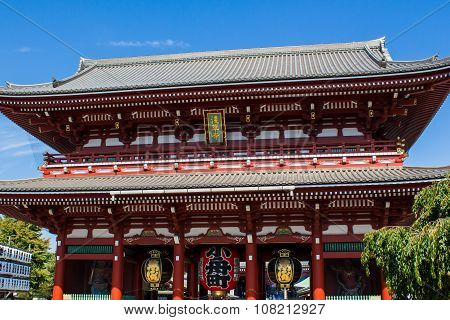 Senso-ji Temple In Tokyo, Japan