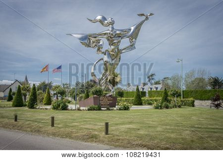 World Peace Statue, Normandy, France