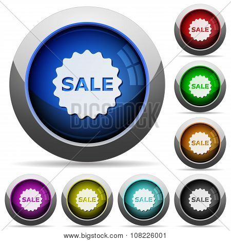 Sale Badge Button Set