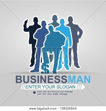 Concept Businessman Affair Background 2015