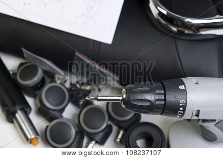 set of components for assembly