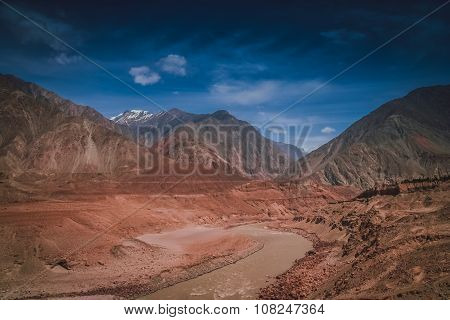 Hunza river tributary