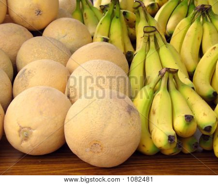 Meloni e banane