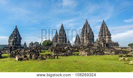 Prambanan temple near Yogyakarta on Java island, Indonesia