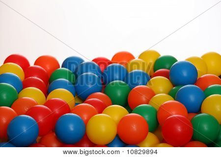 Farvede bolde