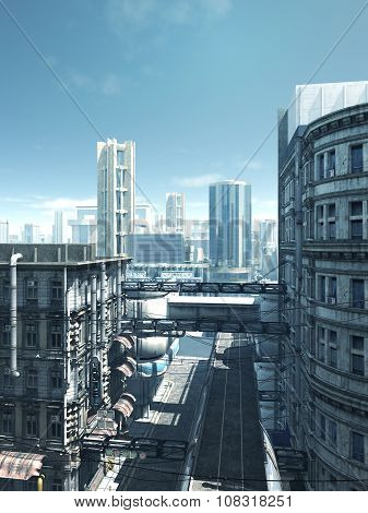 Future City - Deserted Streets