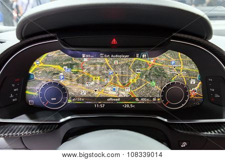 Audi R8 V10 Plus Dashboard