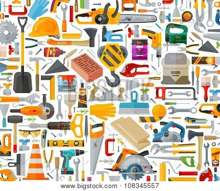 tools set icons. signs and symbols