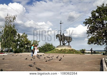 Monument To The First Settlers In Penza