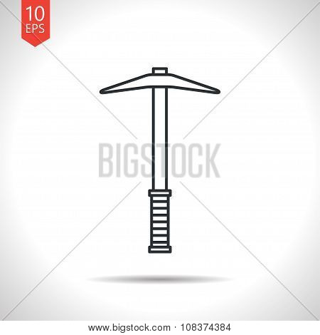 Vetor color flat pick icon