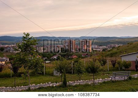 Sunset In The Hunedoara City