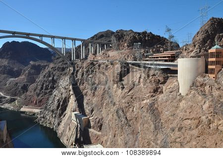 Mike O'Callaghan-Pat Tillman Memorial Bridge at Hoover Dam