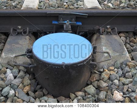 Blue Topped Railway Equipment