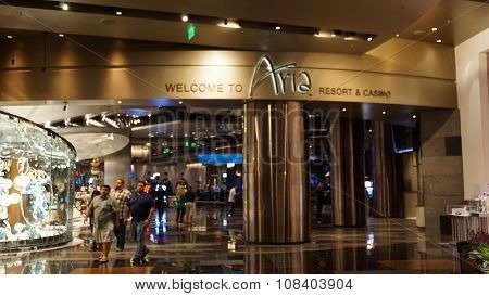 The Aria Resort and Casino in Las Vegas