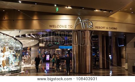 The Aria Resort and Casino in Las Vegas
