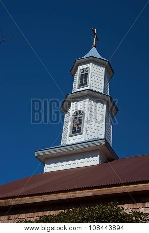 Church in Dalcahue - Chiloe - Chile