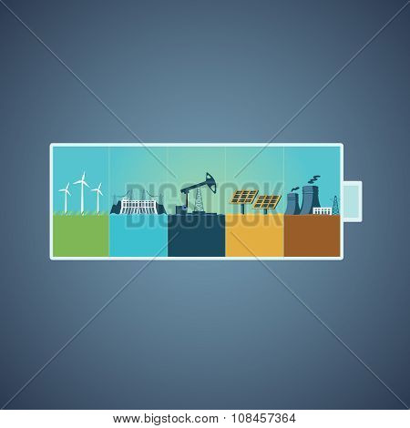 Energy recources concept