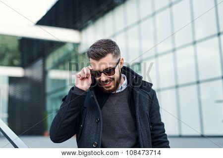 Young Smiling Hipster