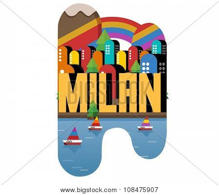 Milan city in italy is a beautiful destination to visit for tourism.