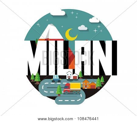 Milan city in italy is a beautiful destination to visit for tourism.