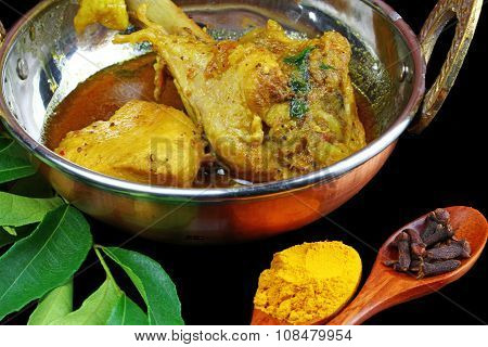 Indian Chicken Chettinad curry