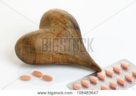 Heart With Tablets