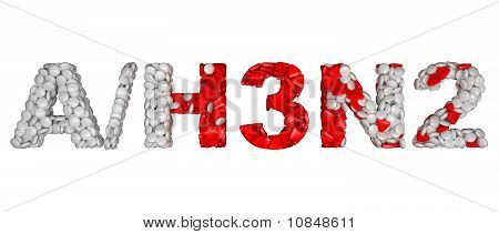 Svineinfluenza H3N2 epidemi - Word Assemled med piller