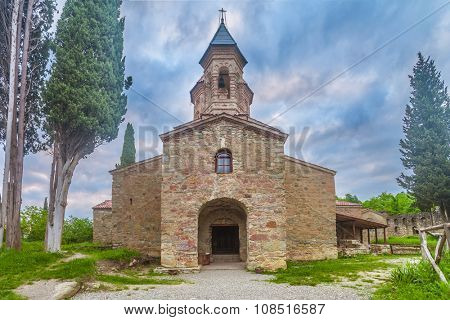 Ikalto cathedral in Kakheti region, Georgia