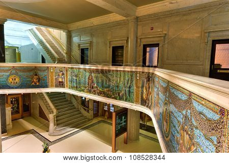 Marquette Building Mosaics - Chicago