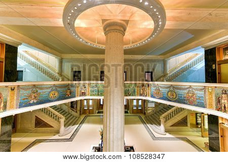 Marquette Building Mosaics - Chicago