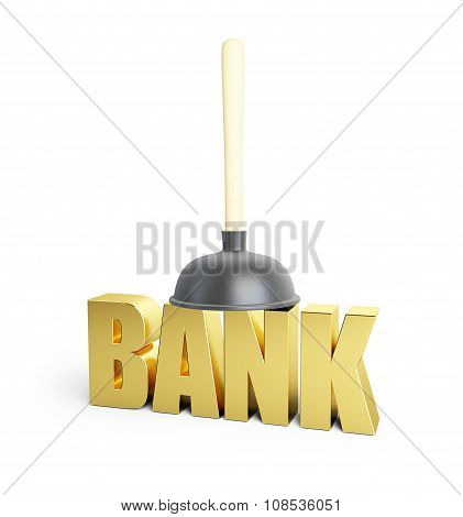 Problem Banks, Cleaning Bank Plunger