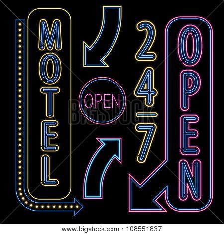 Neon Open Sign