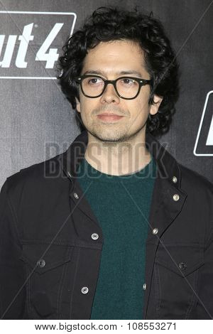 LOS ANGELES - NOV 05:  Geoffrey Arend at the Fallout 4 video game launch  at the downtown on November 05, 2015 in Los Angeles, CA
