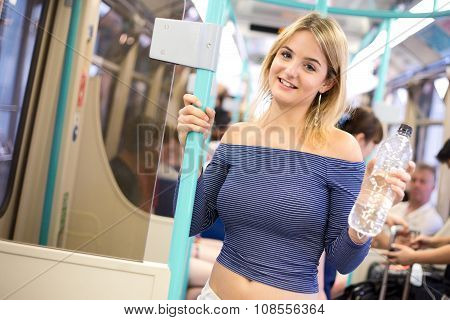 water on the train