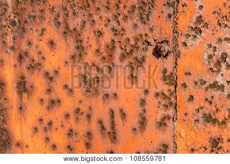 Rusty metal texture