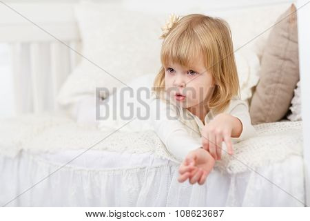 Resentful Little Girl.