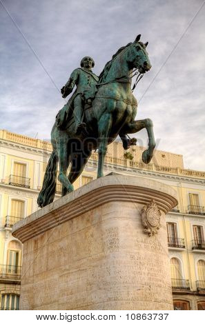 Statue in Madrid