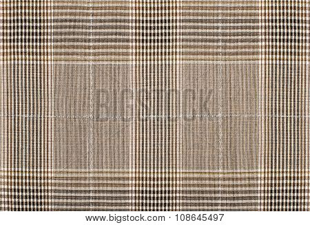 Brown Guncheck Pattern.