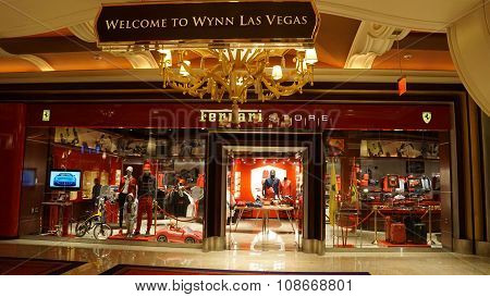 Ferrari Store at Wynn Las Vegas and Encore in Las Vegas