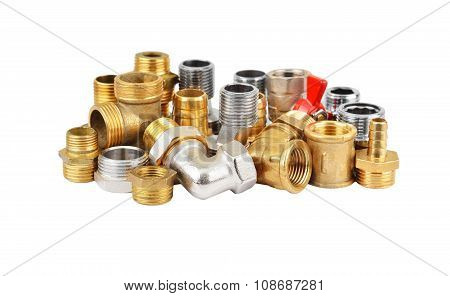 Set of plumbing fitting