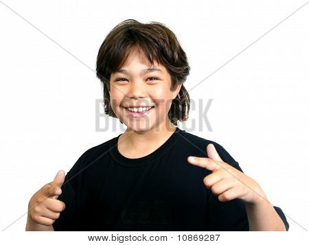 Portrait de jeune adolescente.