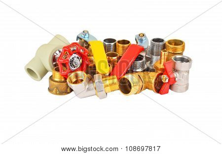 Plumbing fitting and ball valve