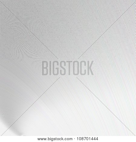 White abstract curved background