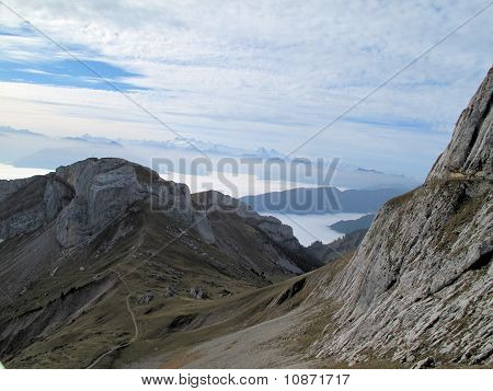 Blick vom Mt pilatus