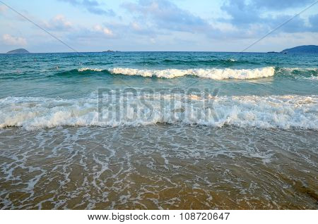 South China Sea Beach, Hainan; Sanya, Yalong Bay, May 2011