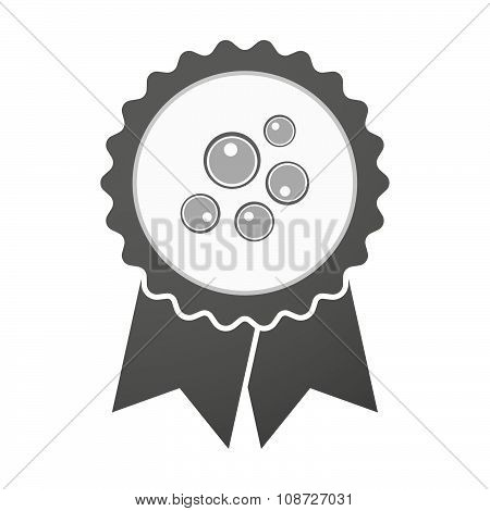 Vector Badge Icon With Oocytes