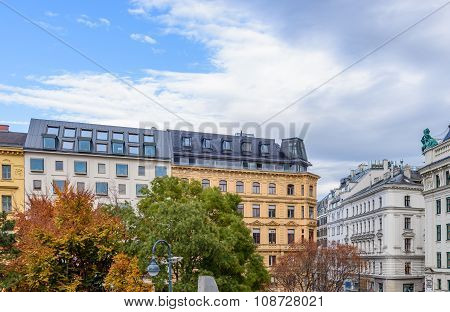 Albertina museum square, Vienna, Austria