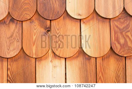 wooden shingles