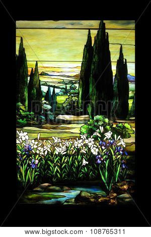 Smith museum stained glass window